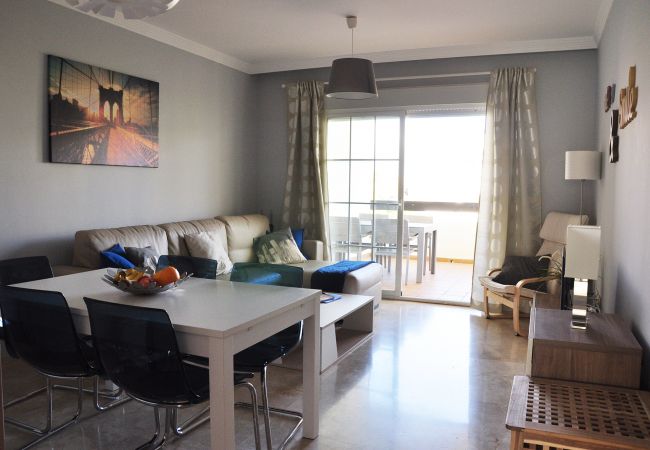 Zapholiday - 2201 - Alquiler de vacaciones apartamento Manilva - sala de estar